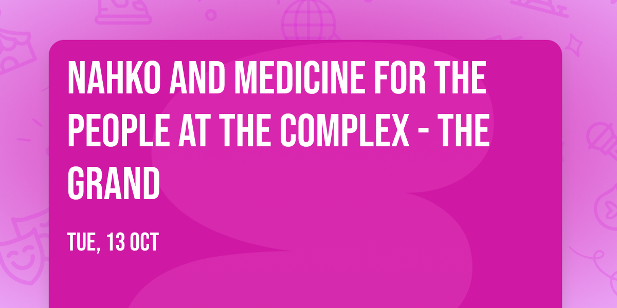 Nahko And Medicine for the People at The Complex - The Grand