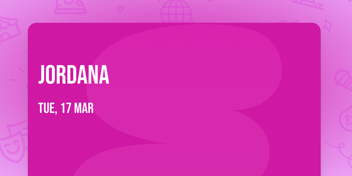 Jordana