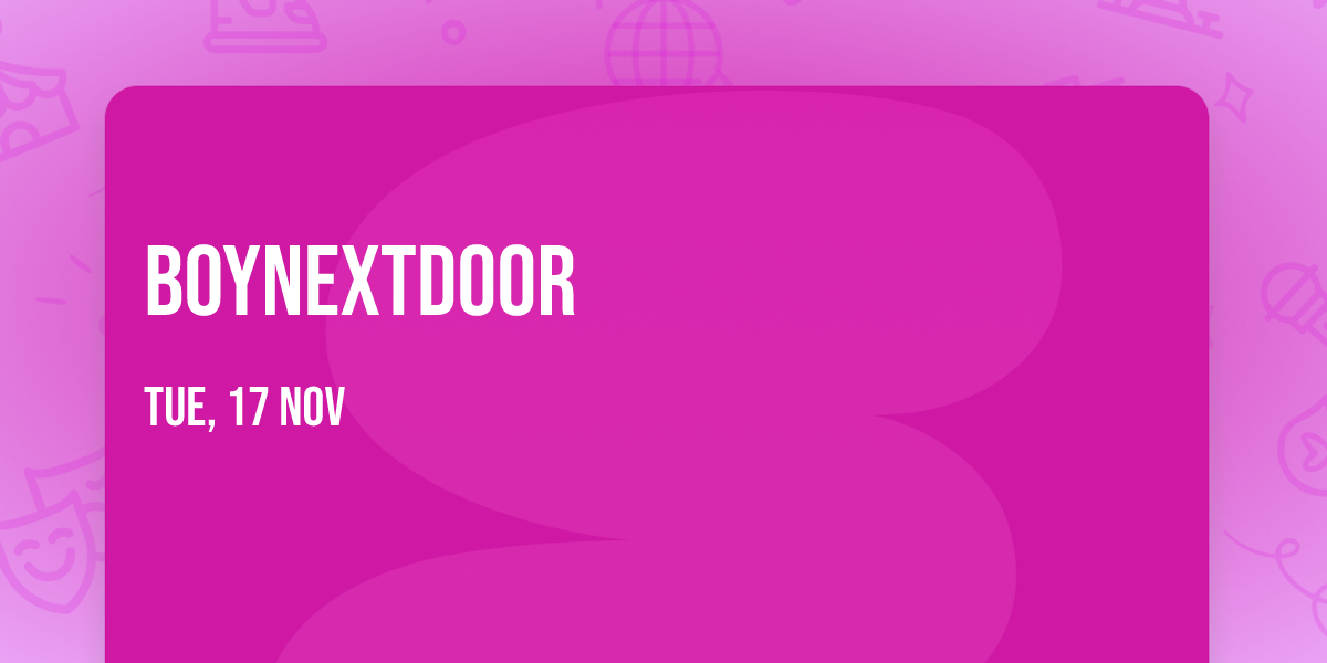 BOYNEXTDOOR