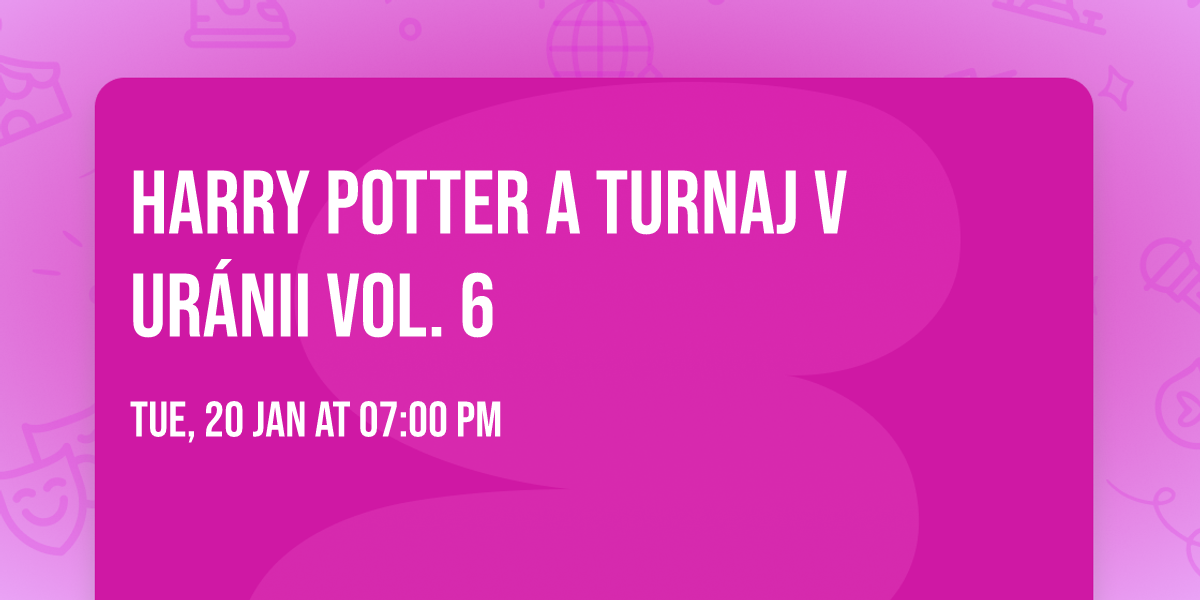 Harry Potter a turnaj v Ur\u00e1nii vol. 6