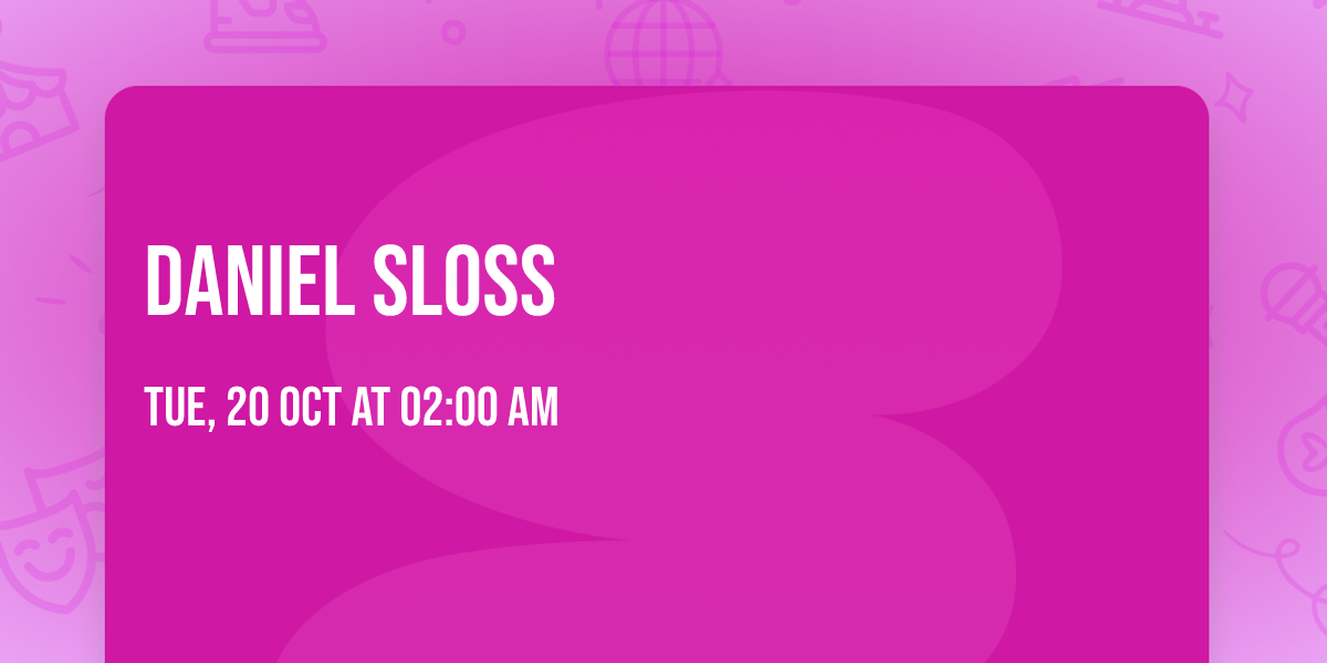 Daniel Sloss