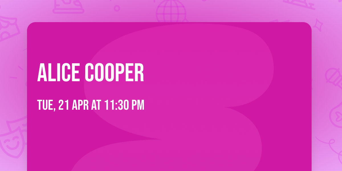 Alice Cooper