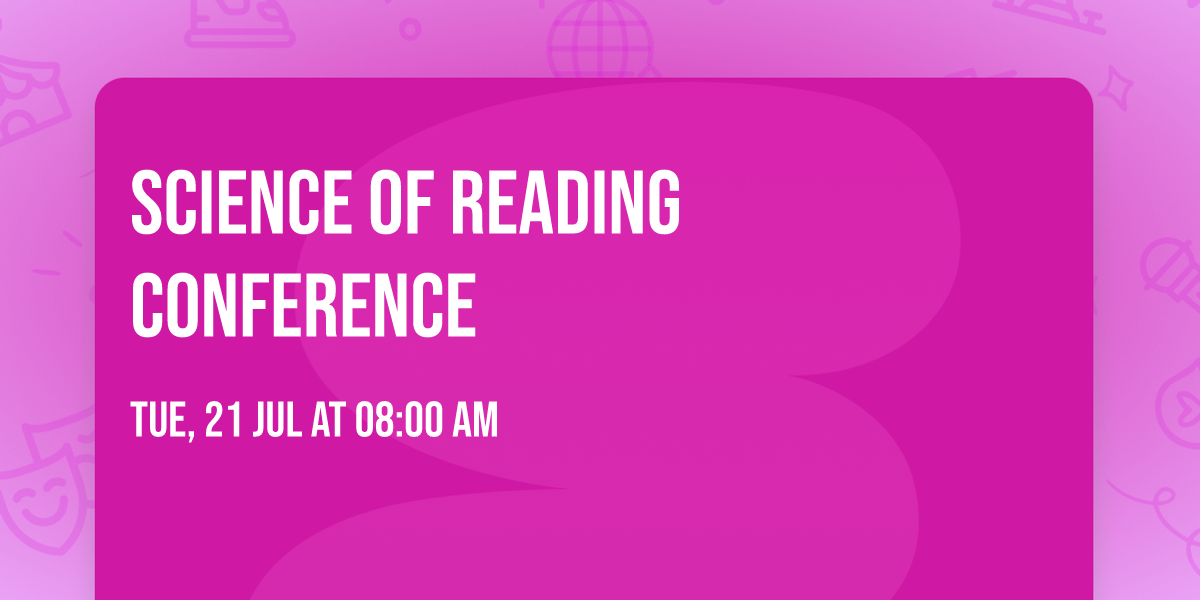 Science of Reading Conference