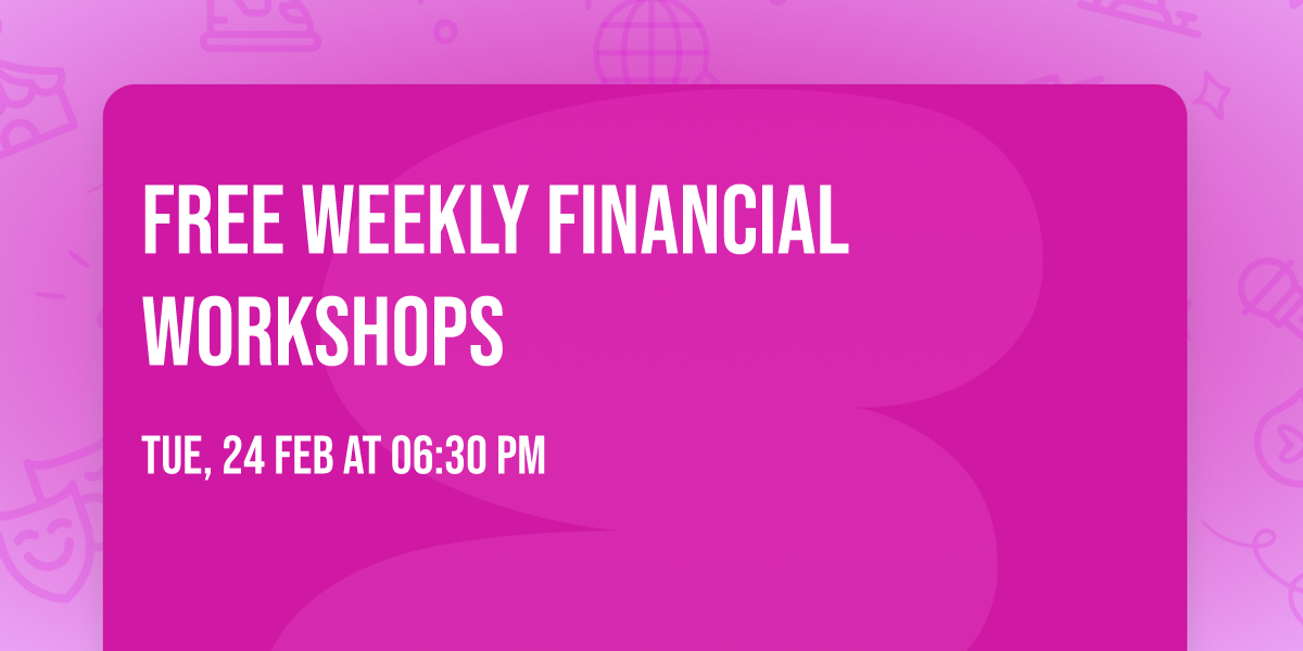 Free Weekly Financial Workshops