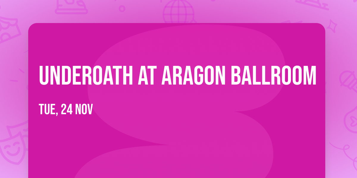 Underoath at Aragon Ballroom