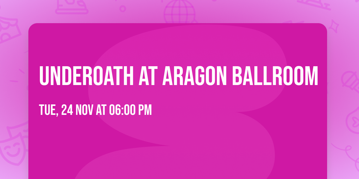 Underoath at Aragon Ballroom