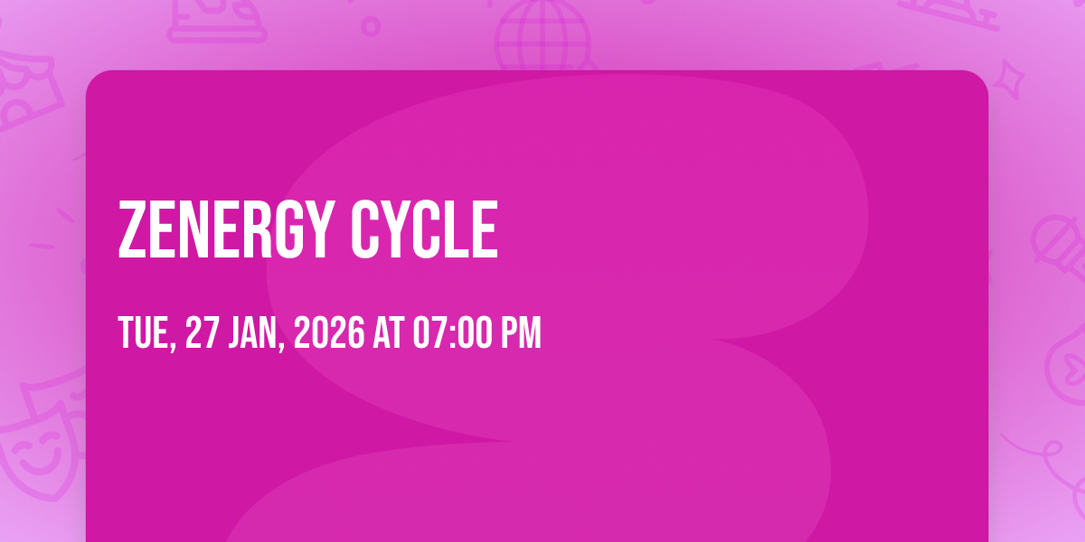 Zenergy Cycle