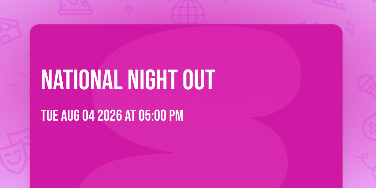 National Night Out