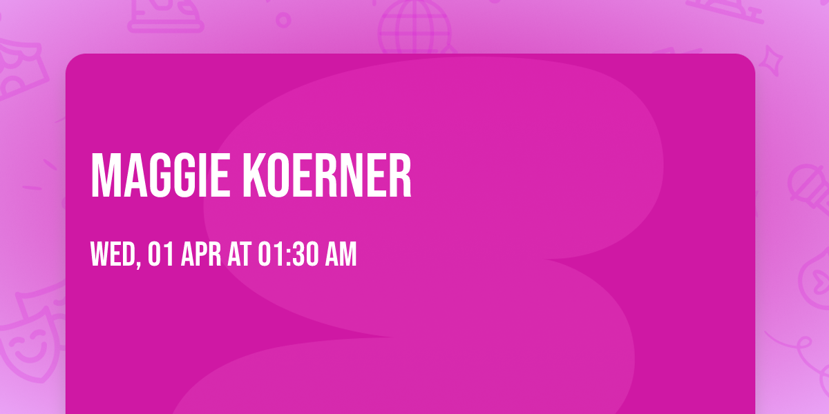 Maggie Koerner