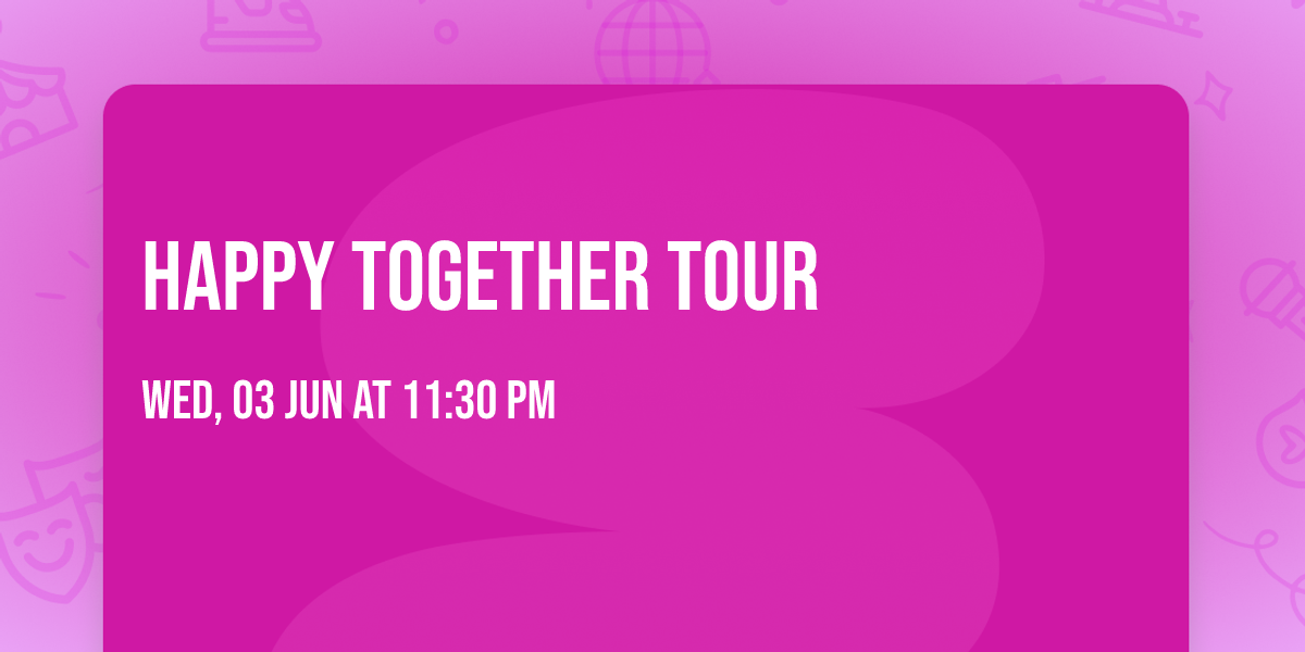 Happy Together Tour