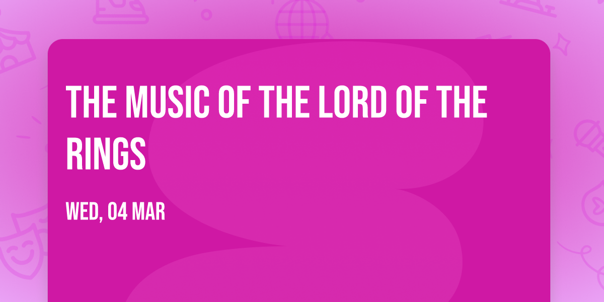 The Music of the Lord of the Rings