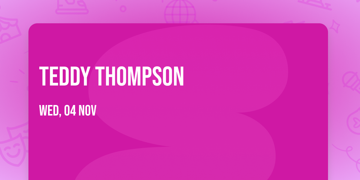 Teddy Thompson