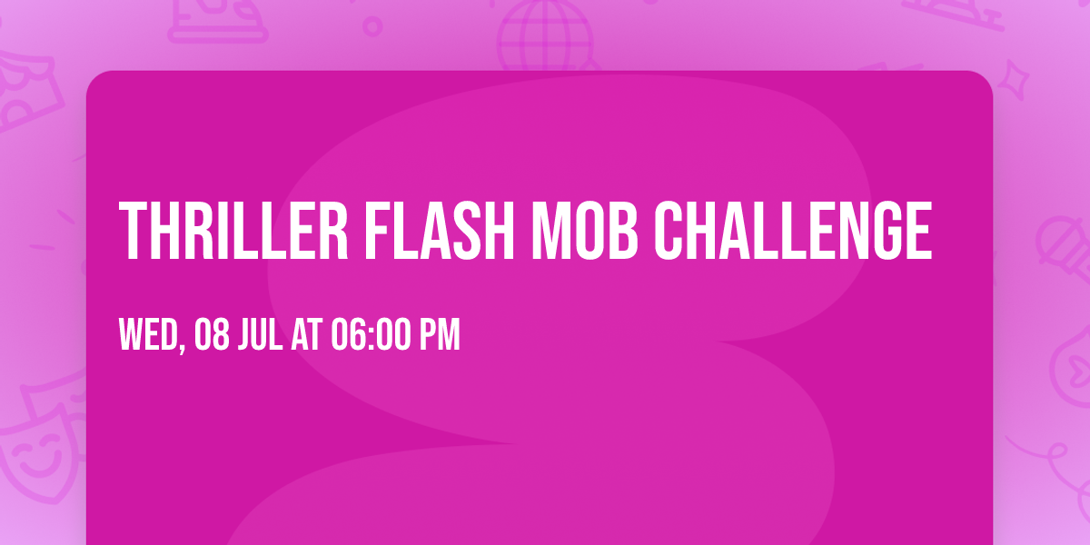 THRILLER Flash Mob Challenge