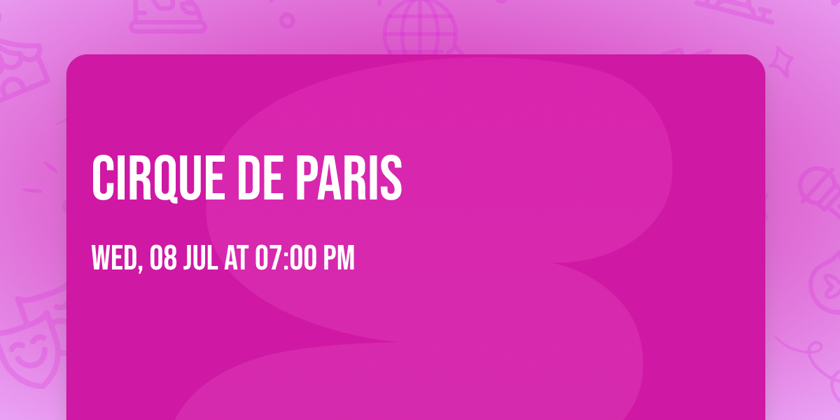 Cirque De Paris