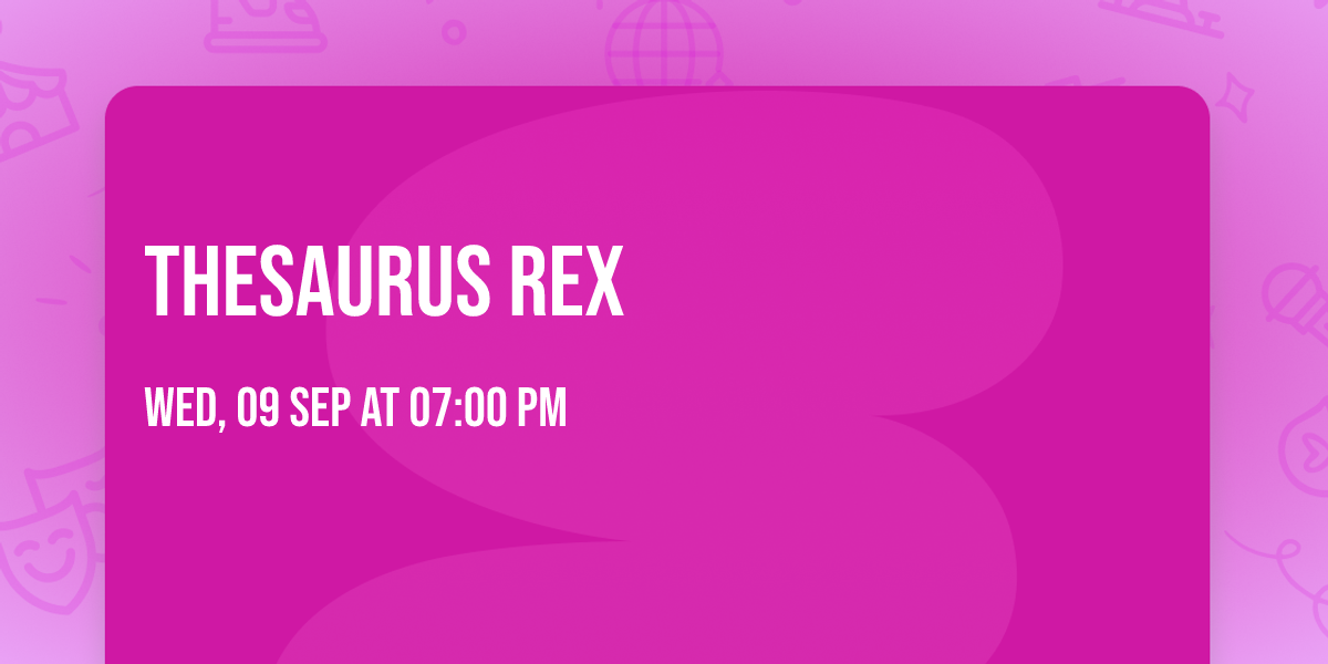 Thesaurus Rex