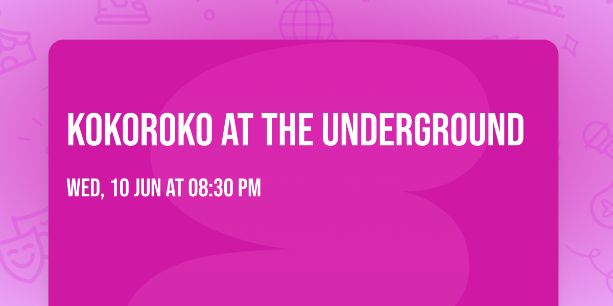 Kokoroko at The Underground
