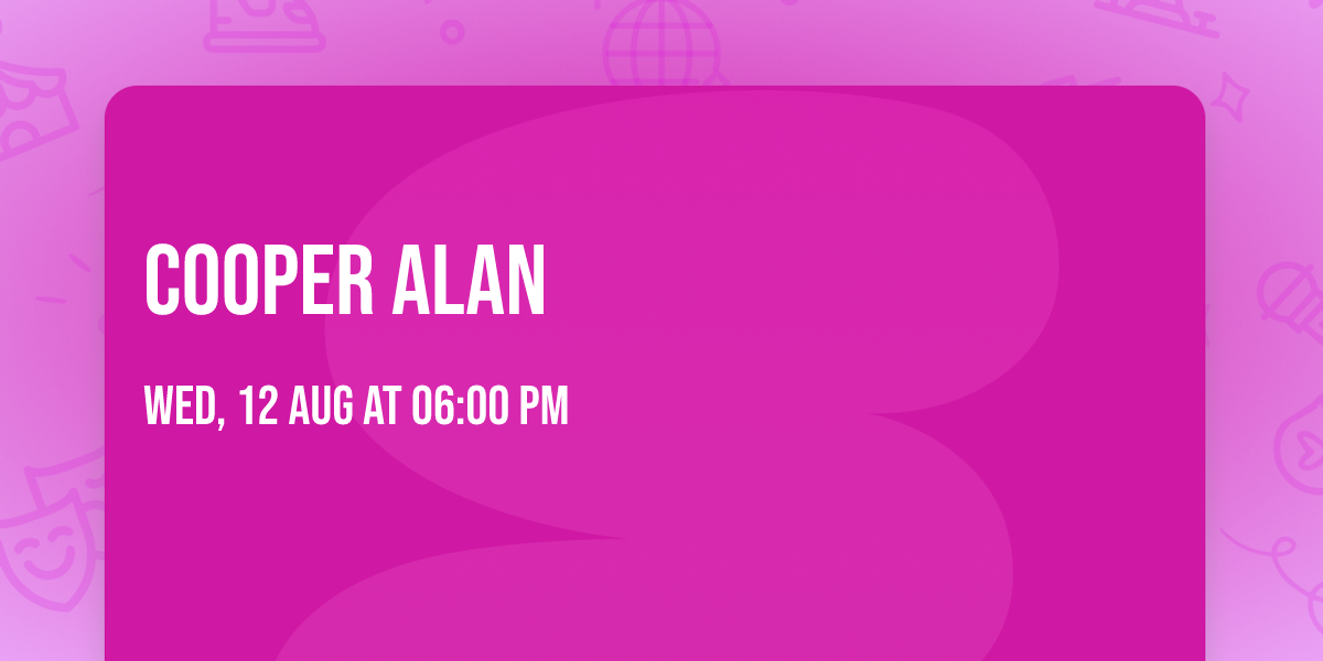 Cooper Alan