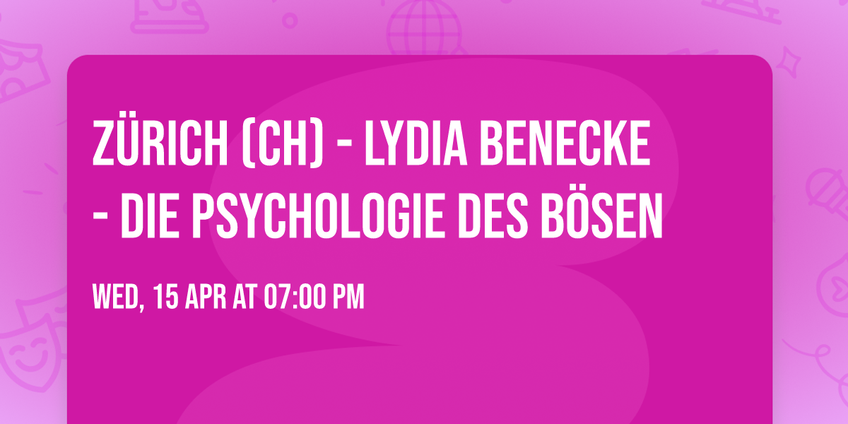 Lydia Benecke: Die Psychologie des Bösen