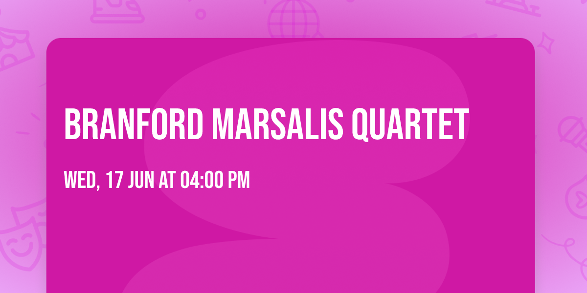 Branford Marsalis Quartet