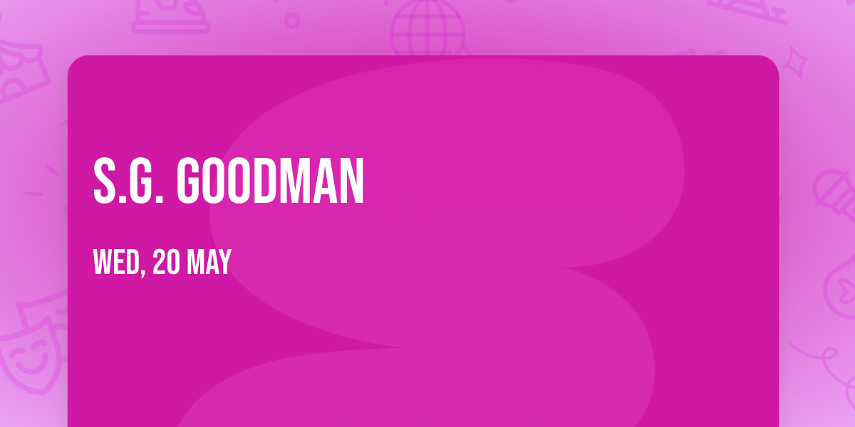 S.G. Goodman