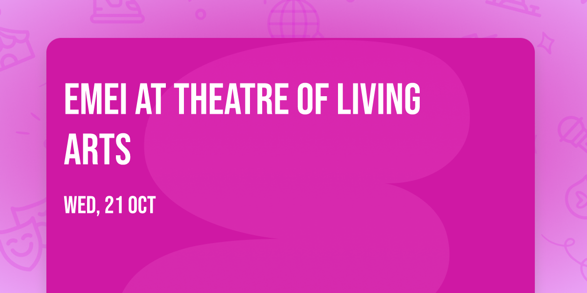 EMEI at Theatre of Living Arts