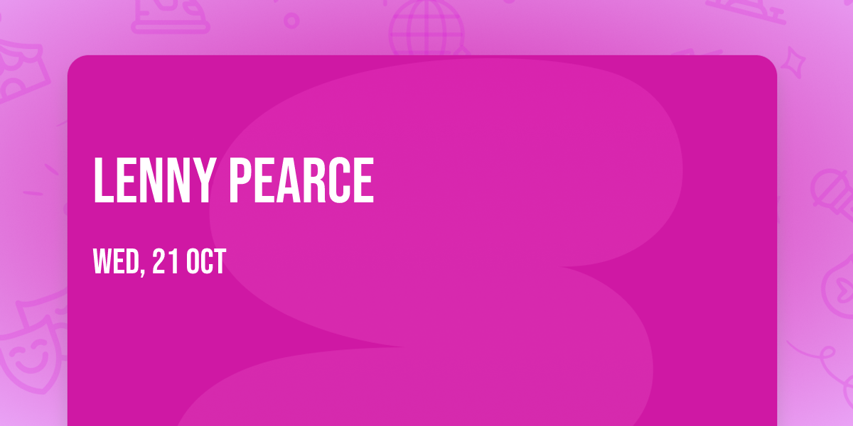 Lenny Pearce