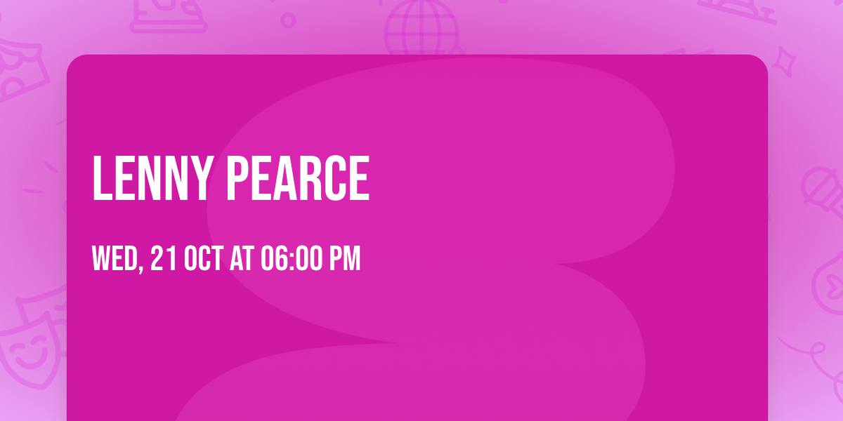 Lenny Pearce