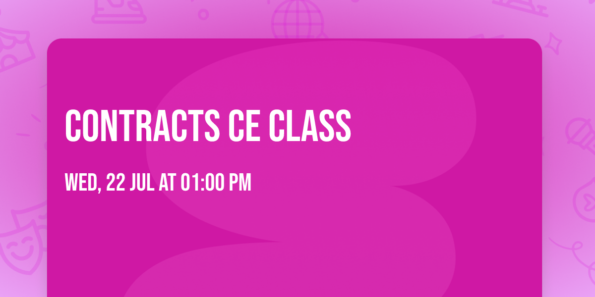 Contracts CE Class
