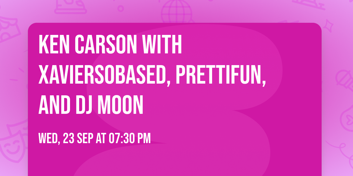 Ken Carson with Xaviersobased, Prettifun, and DJ Moon