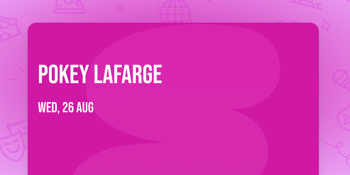 Pokey LaFarge