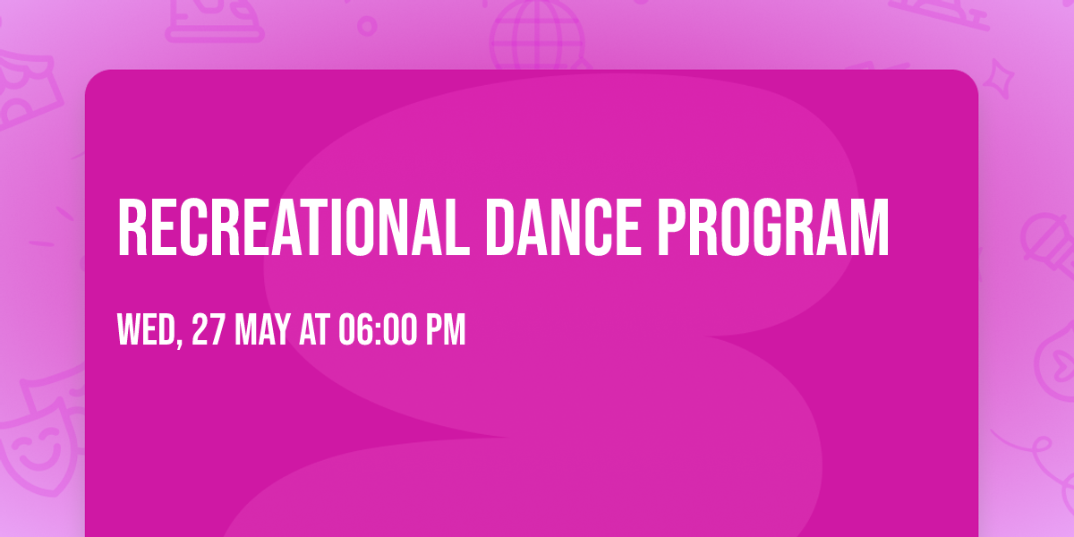 Recreational  Dance Program 