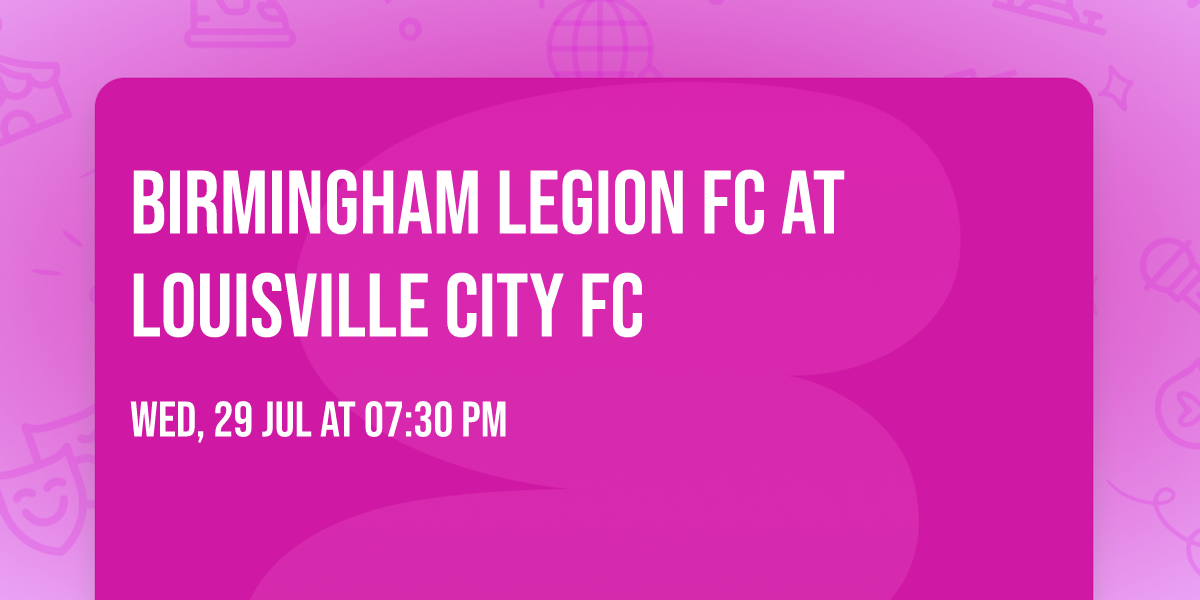 Birmingham Legion FC at Louisville City FC