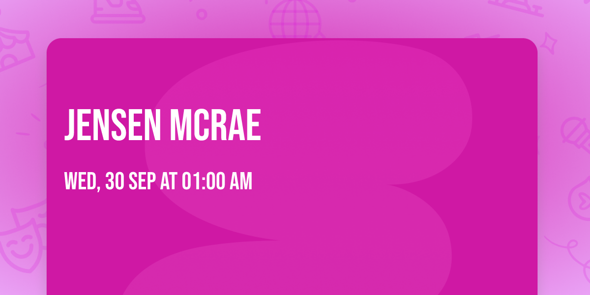 Jensen McRae