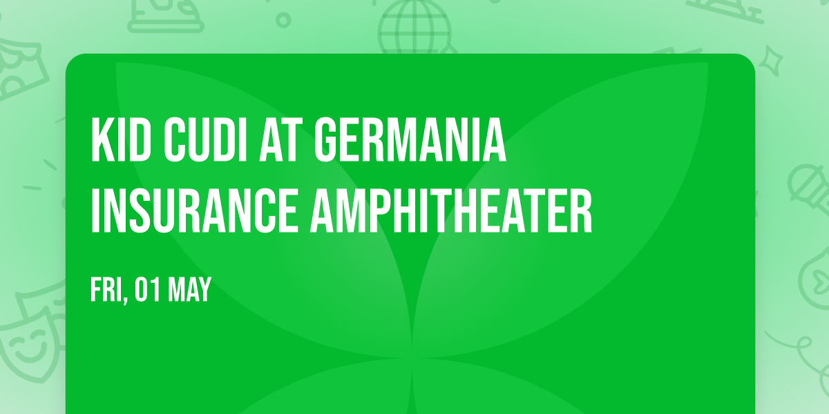 Kid Cudi at Germania Insurance Amphitheater