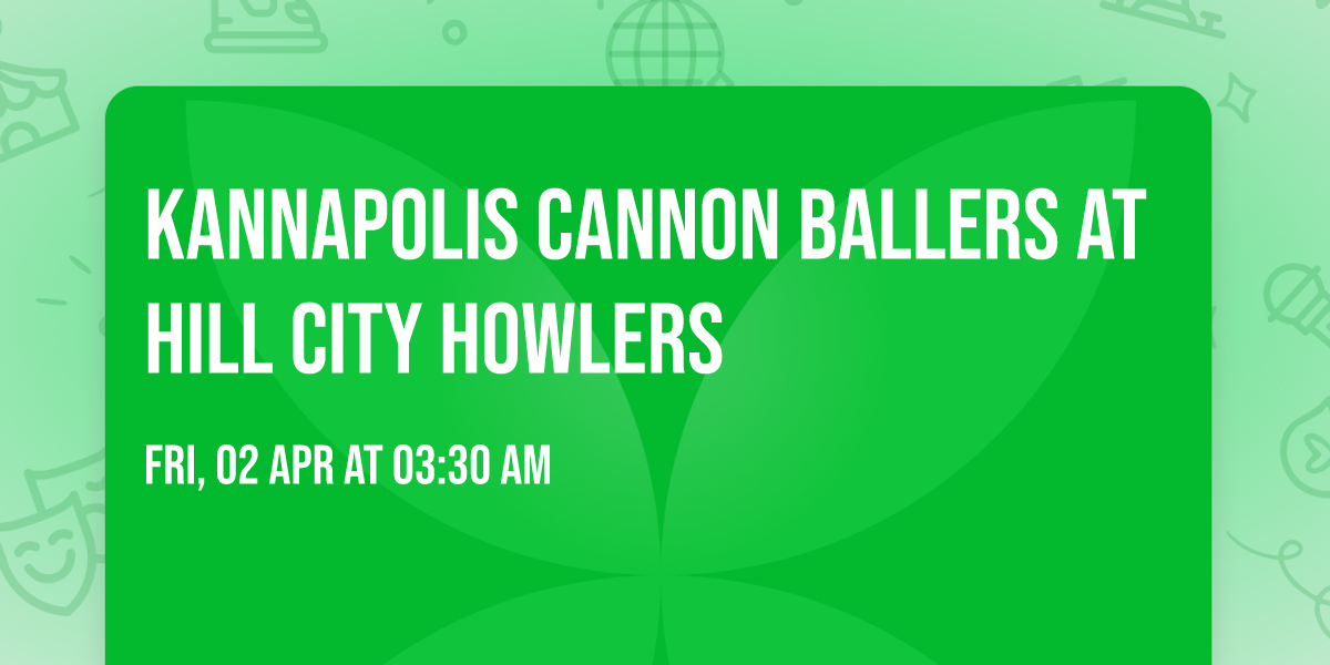Kannapolis Cannon Ballers at Hill City Howlers