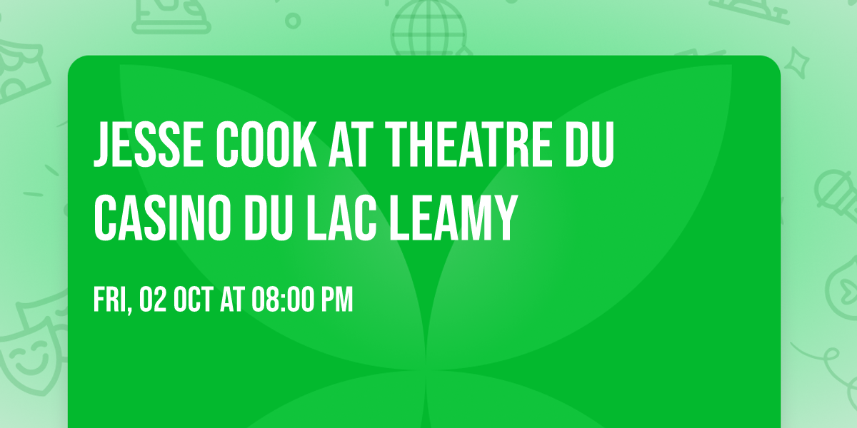 Jesse Cook at Theatre du Casino du Lac Leamy