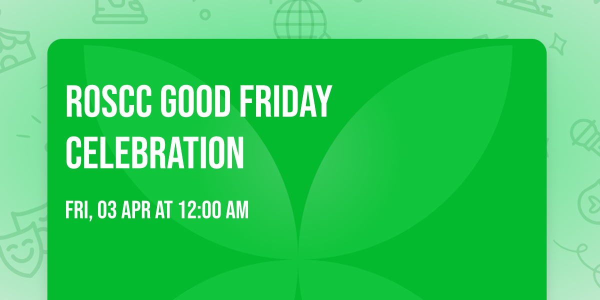 ROSCC Good Friday celebration 