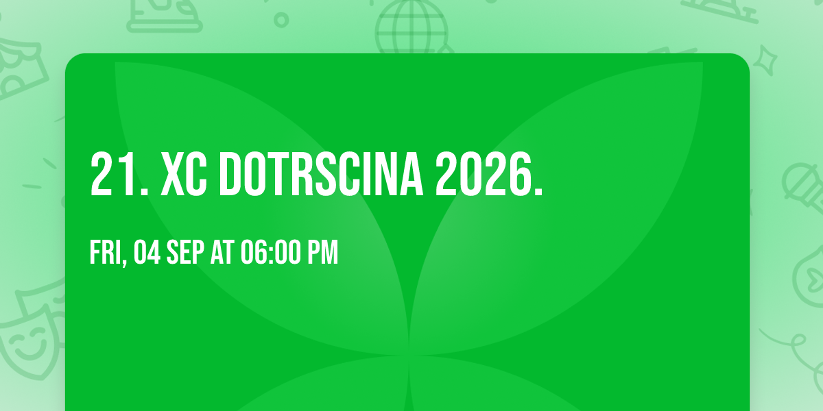 21. XC Dotrscina 2026.