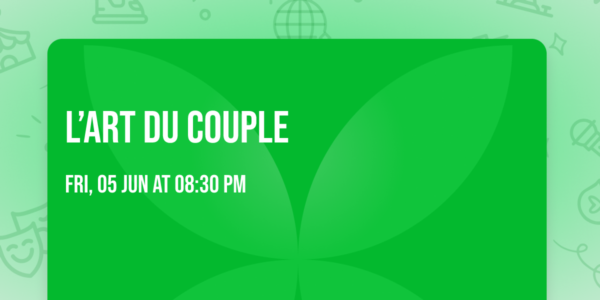 L\u2019art du couple