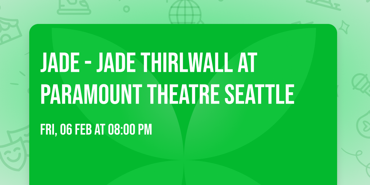 Jade - Jade Thirlwall at Paramount Theatre Seattle