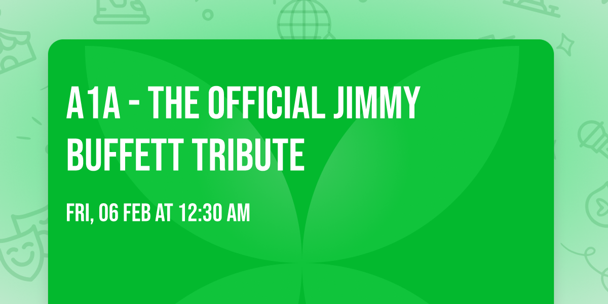 A1A - The Official Jimmy Buffett Tribute