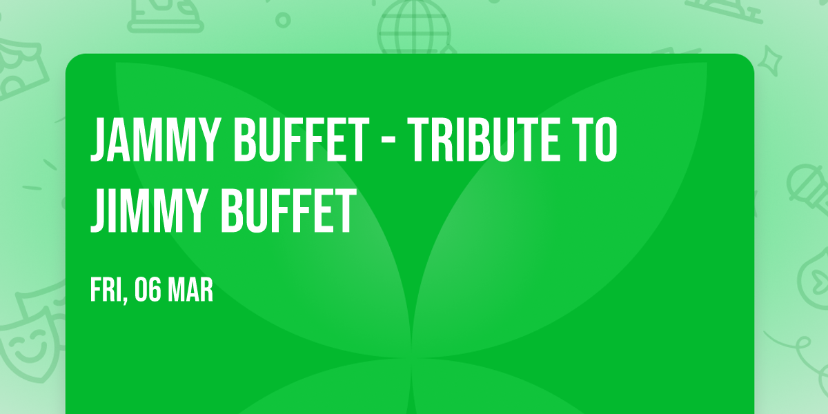 Jammy Buffet - Tribute to Jimmy Buffet