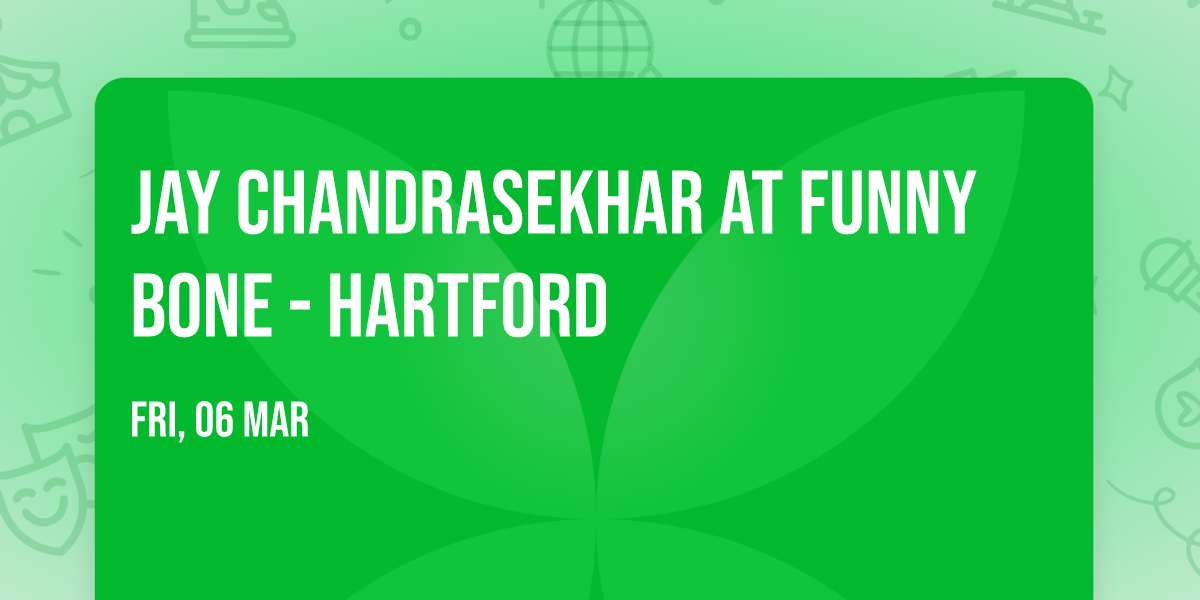 Jay Chandrasekhar at Funny Bone - Hartford