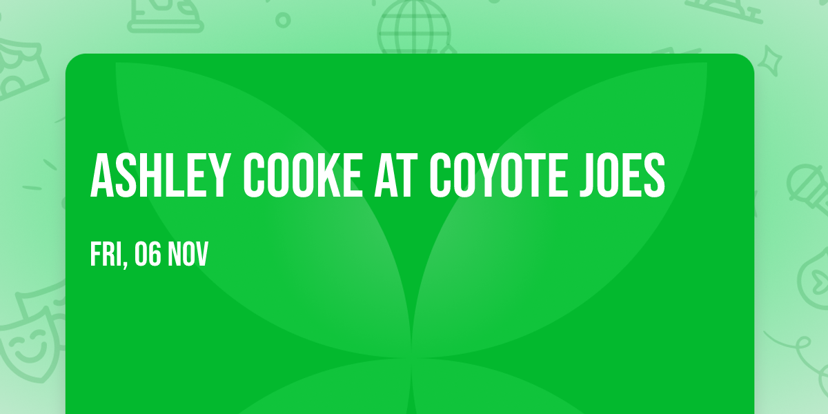 Ashley Cooke at Coyote Joes