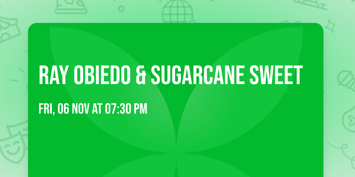 Ray Obiedo & SugarCane Sweet