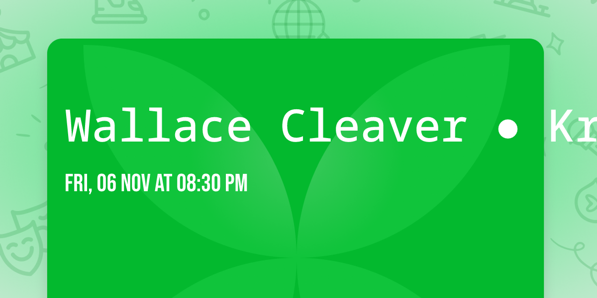 Wallace Cleaver \u25cf Krakatoa 