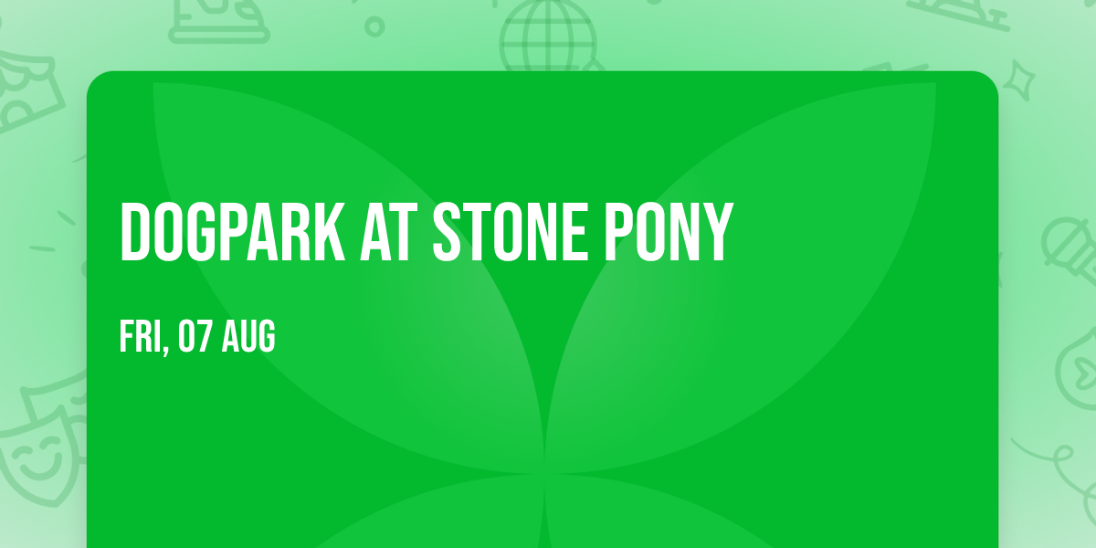 Dogpark at Stone Pony