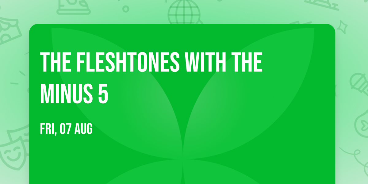The Fleshtones with The Minus 5