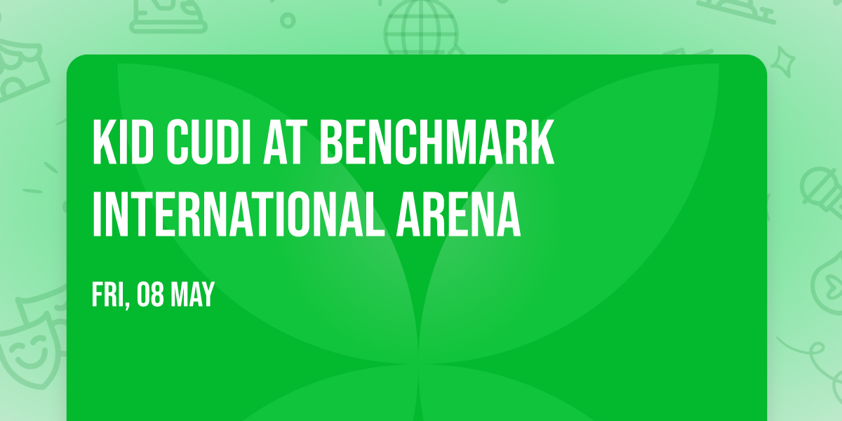 Kid Cudi at Benchmark International Arena