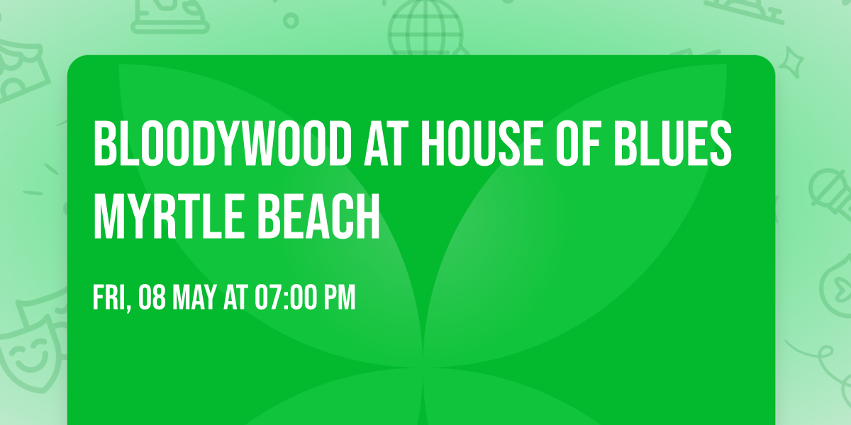 Bloodywood at House of Blues Myrtle Beach